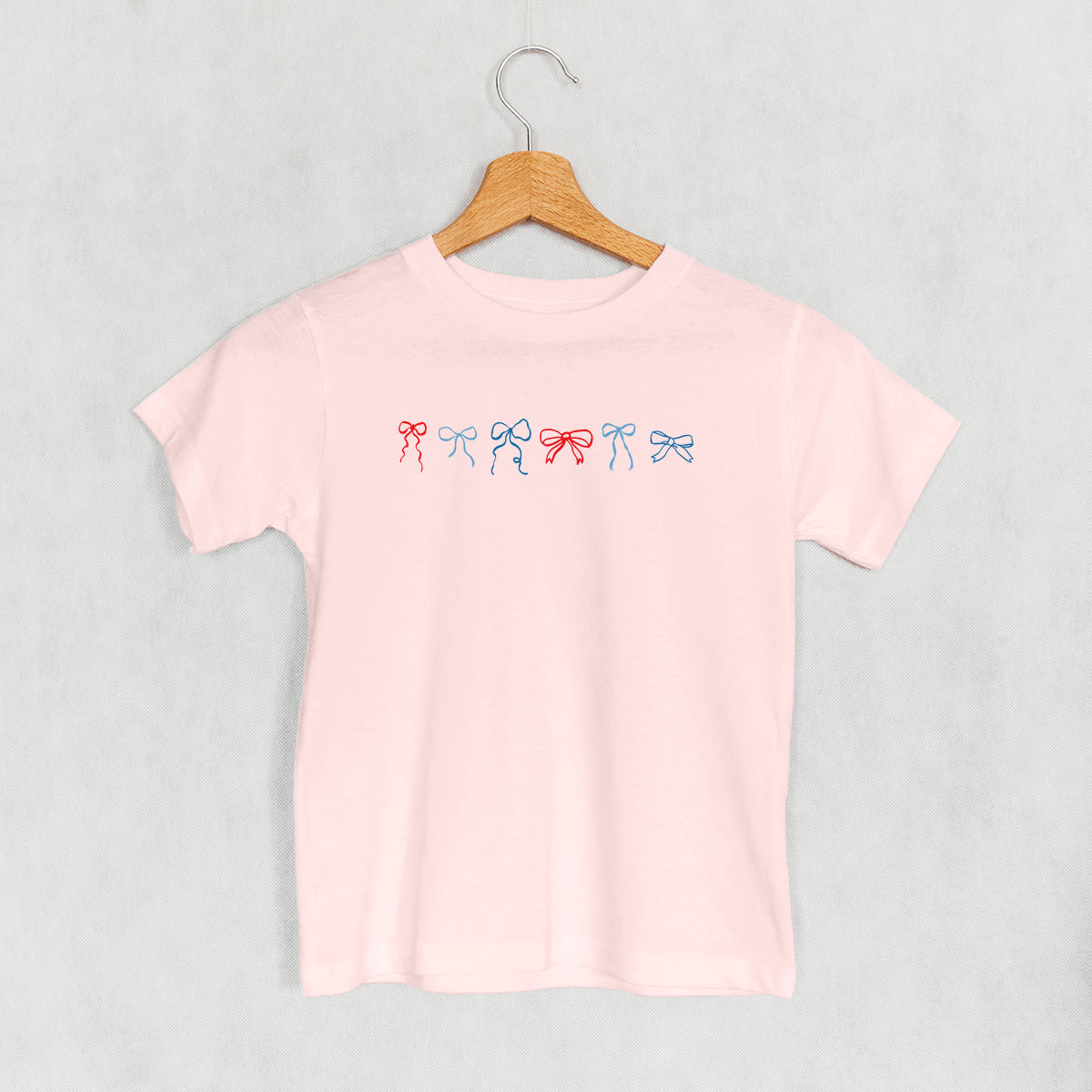Red And Blue Ribbons (Kids) - clothing by TeeHivey.com (Image 1)