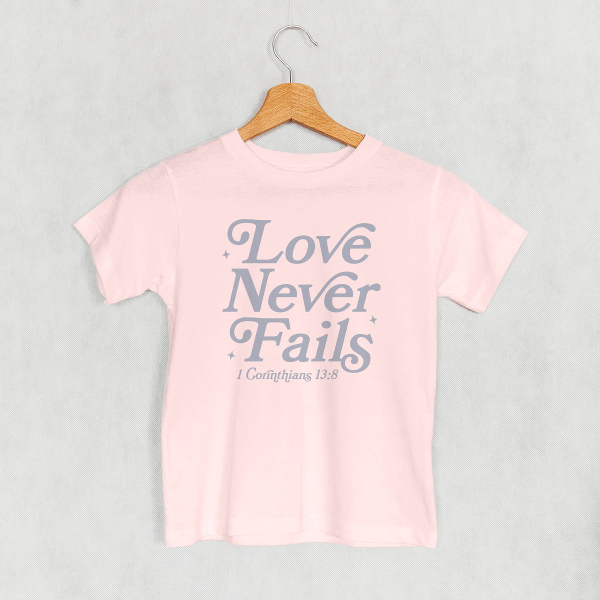 Love Never Fails (Kids) - clothing by TeeHivey.com (Image 3)