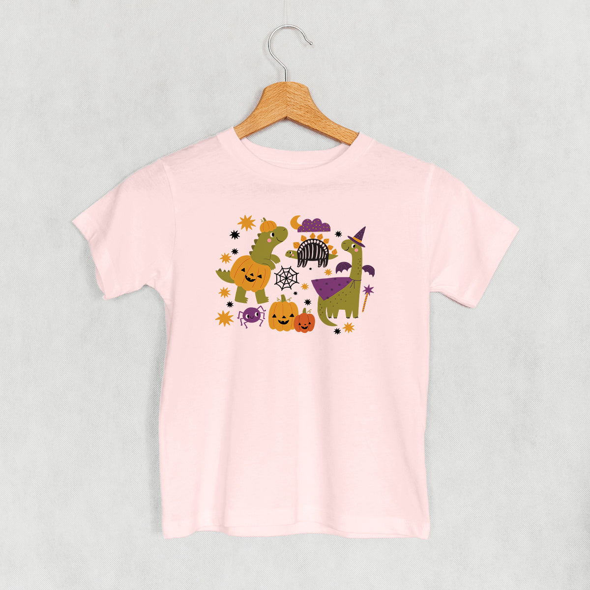 Halloween Dino Doodle Collage (Kids) - clothing by TeeHivey.com (Image 5)