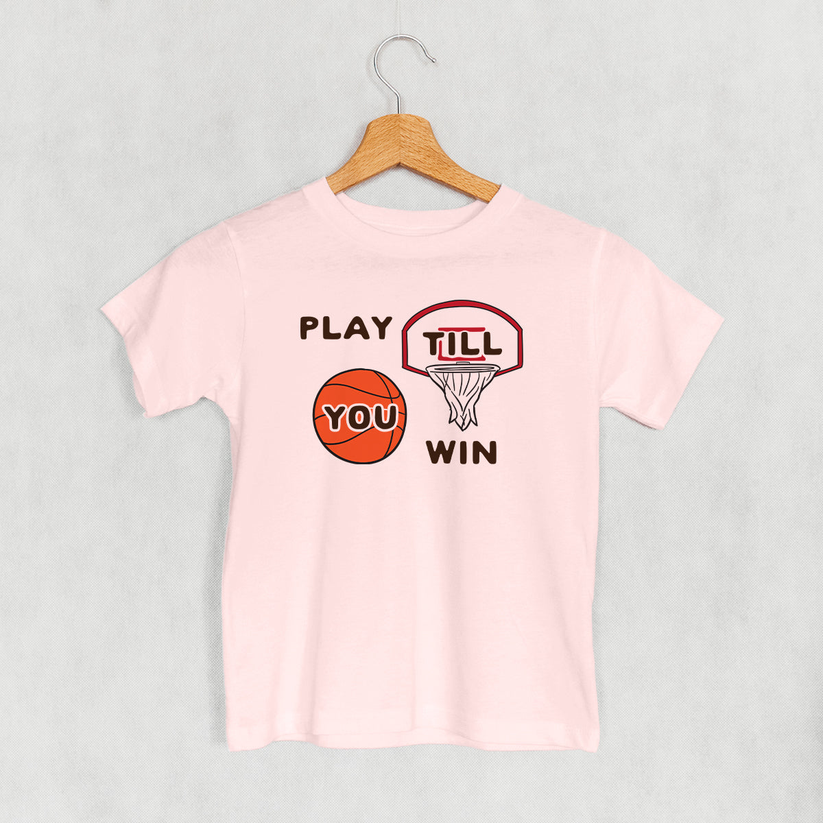 Play Till You Win Basketball (Kids) - clothing by TeeHivey.com (Image 3)