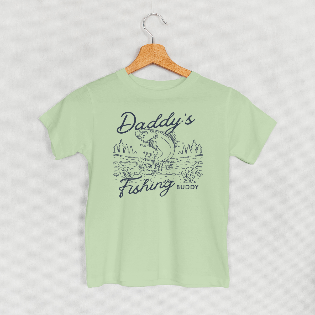 Daddy's Fishing Buddy (Kids) - clothing by TeeHivey.com (Image 5)
