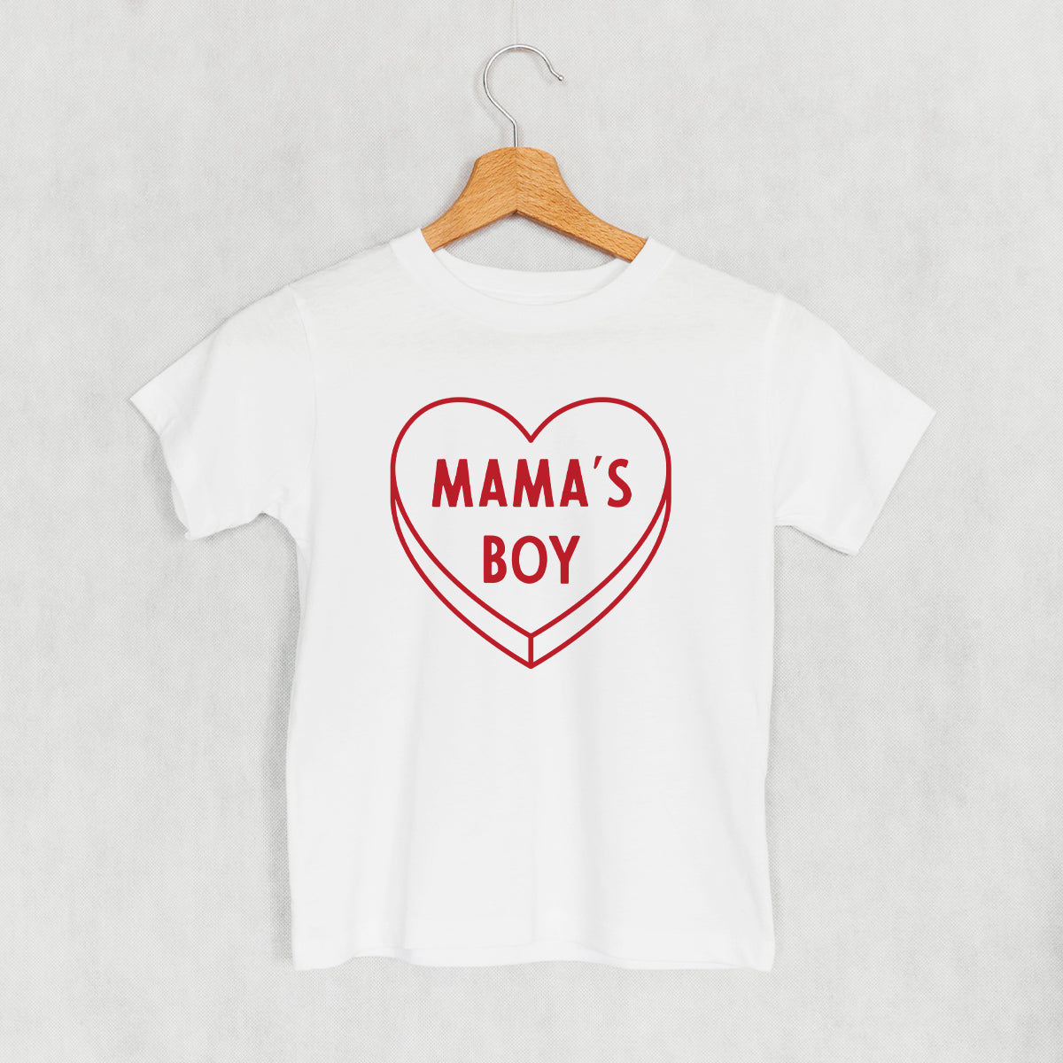 Mama's Boy Heart (Kids) - clothing by TeeHivey.com (Image 3)
