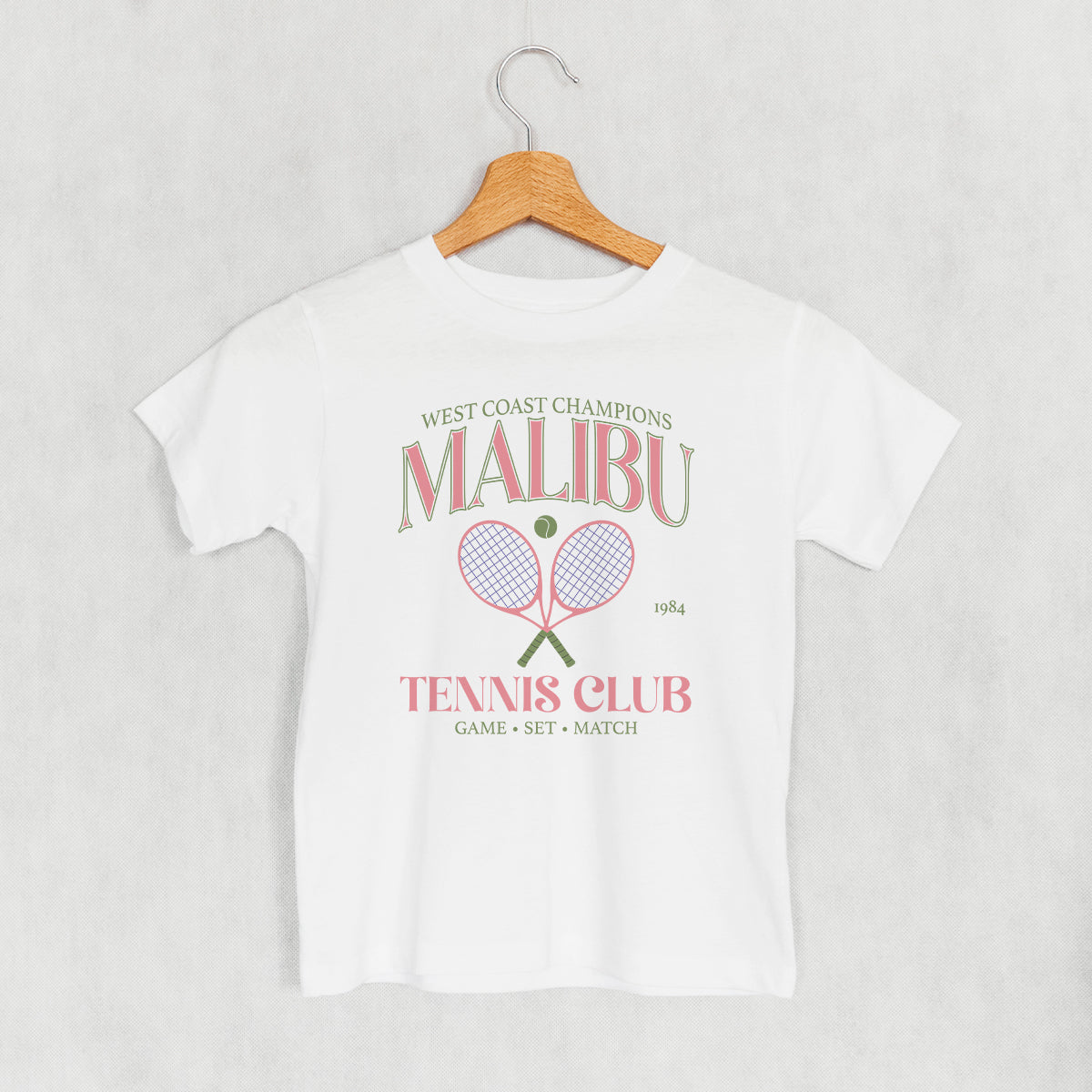 Malibu Tennis Club (Kids) - clothing by TeeHivey.com (Image 3)