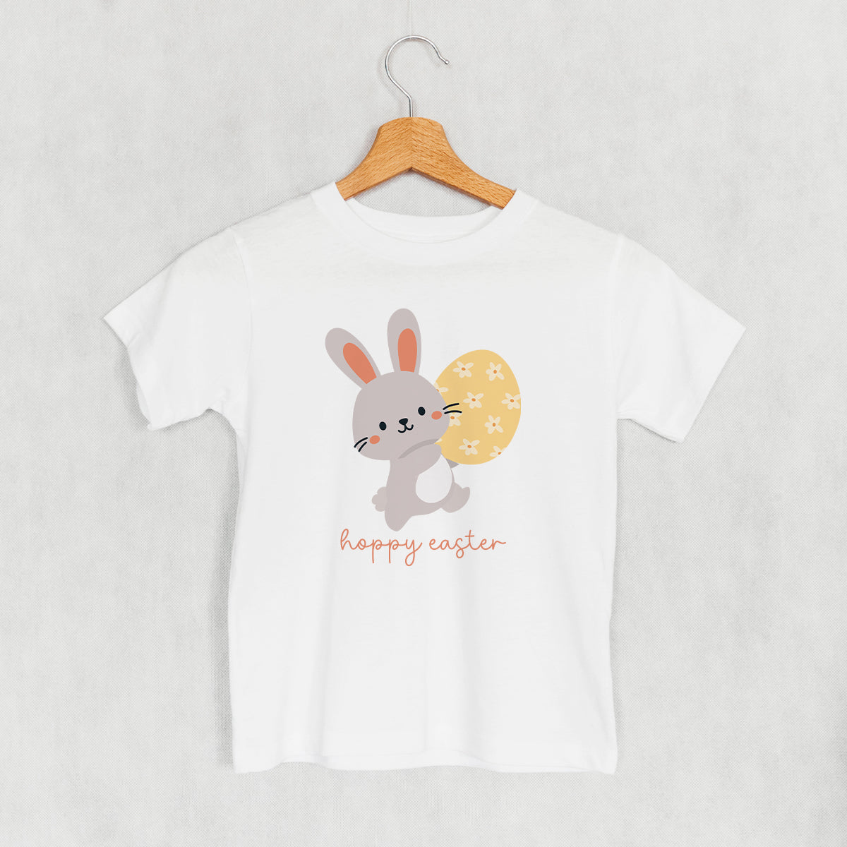 Hoppy Easter Bunny Doodle (Kids) - clothing by TeeHivey.com (Image 2)