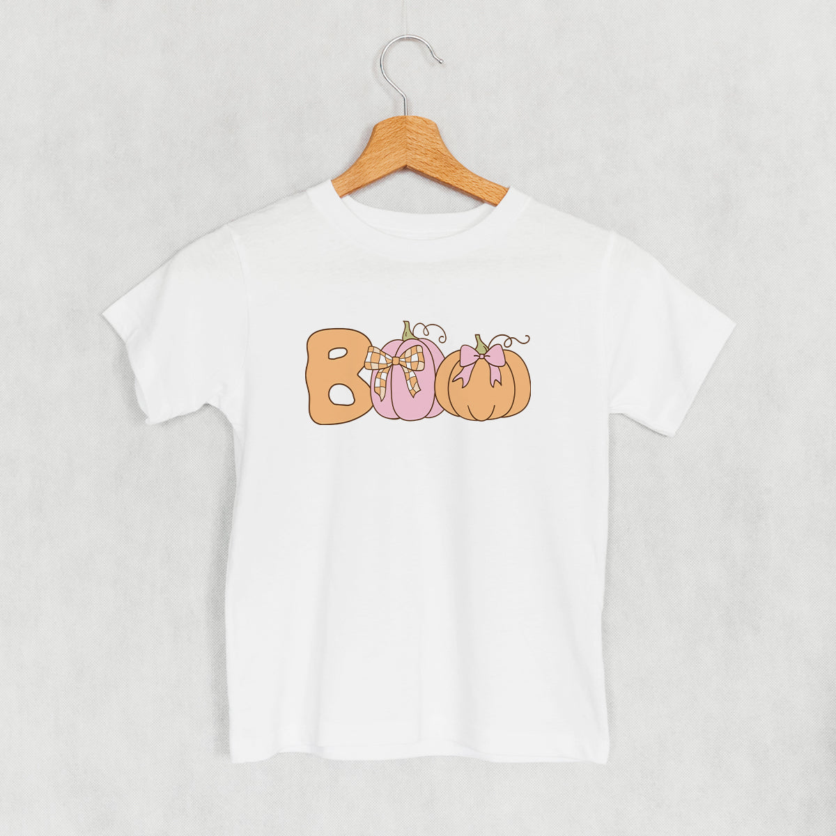 Boo (Pumpkins + Bows) (Kids) - clothing by TeeHivey.com (Image 4)