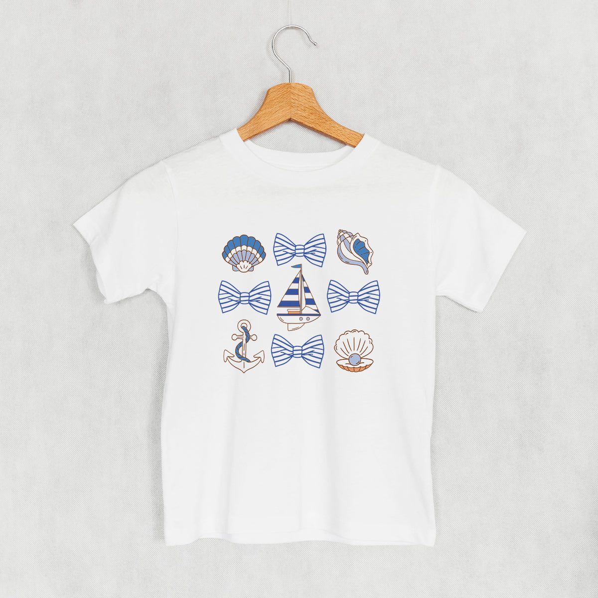 Nautical & Bowties Doodles (Kids) - clothing by TeeHivey.com (Image 4)