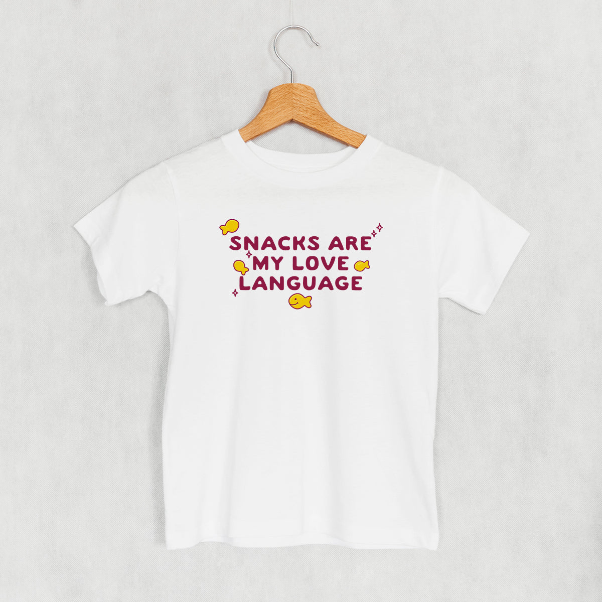 Snacks Are My Love Language (Kids) - clothing by TeeHivey.com (Image 4)