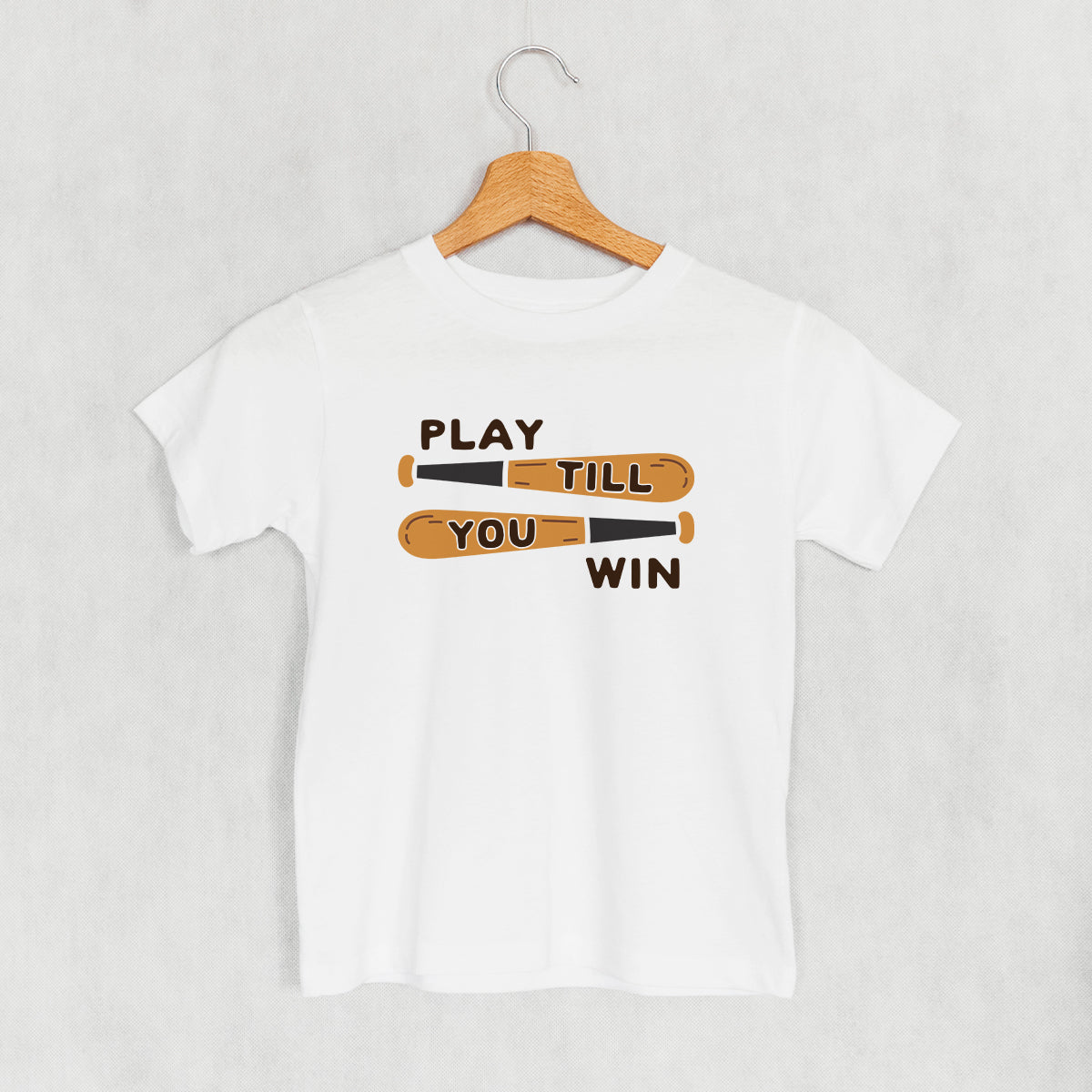 Play Till You Win Baseball (Kids) - clothing by TeeHivey.com (Image 3)
