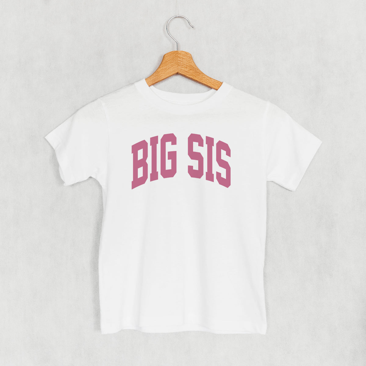 Big Sis Pink Arch (Kids) - clothing by TeeHivey.com (Image 4)
