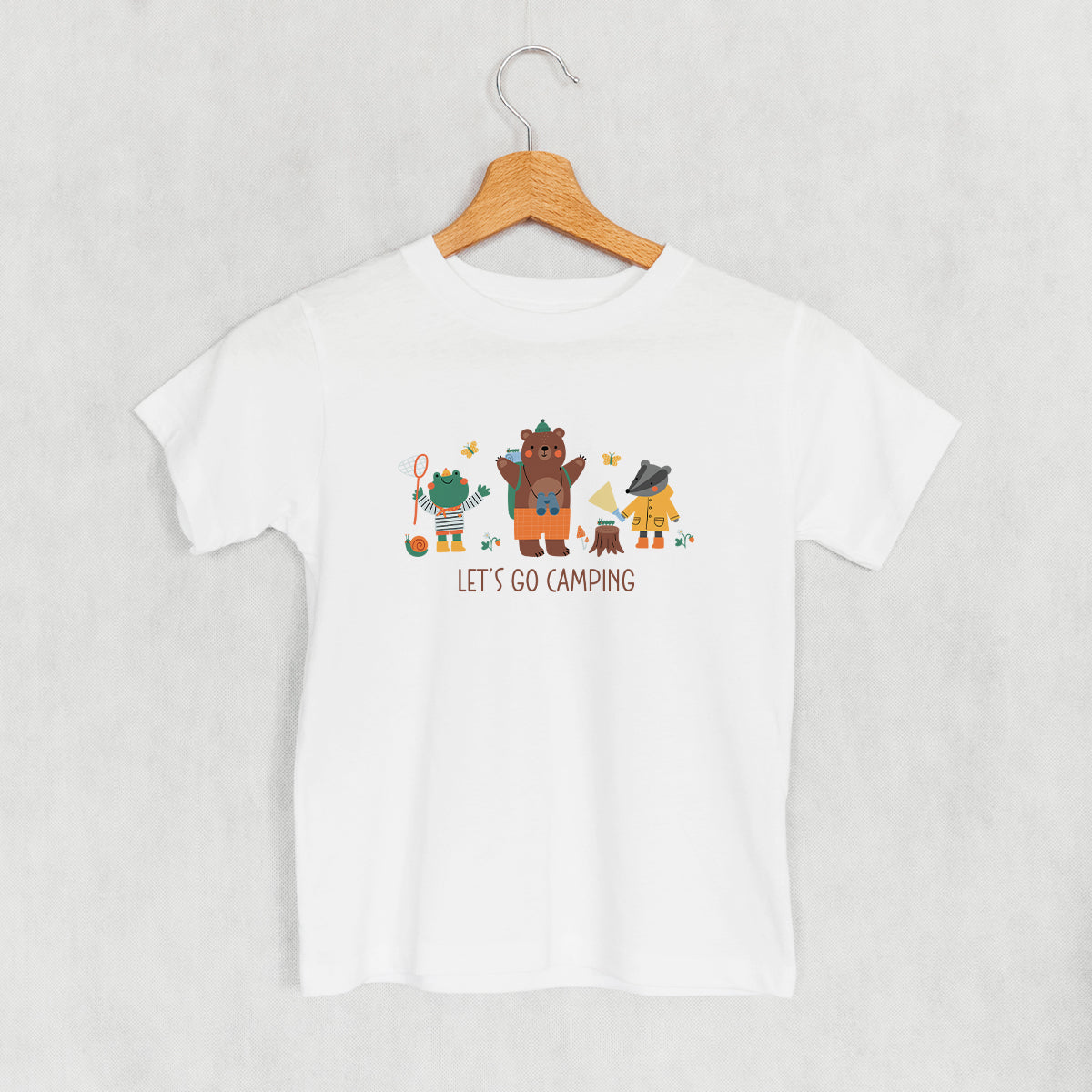 Let's Go Camping (Kids) - clothing by TeeHivey.com (Image 1)