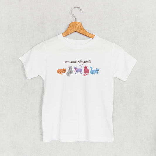 Me And My Girls Cats (Kids) - clothing by TeeHivey.com (Image 1)