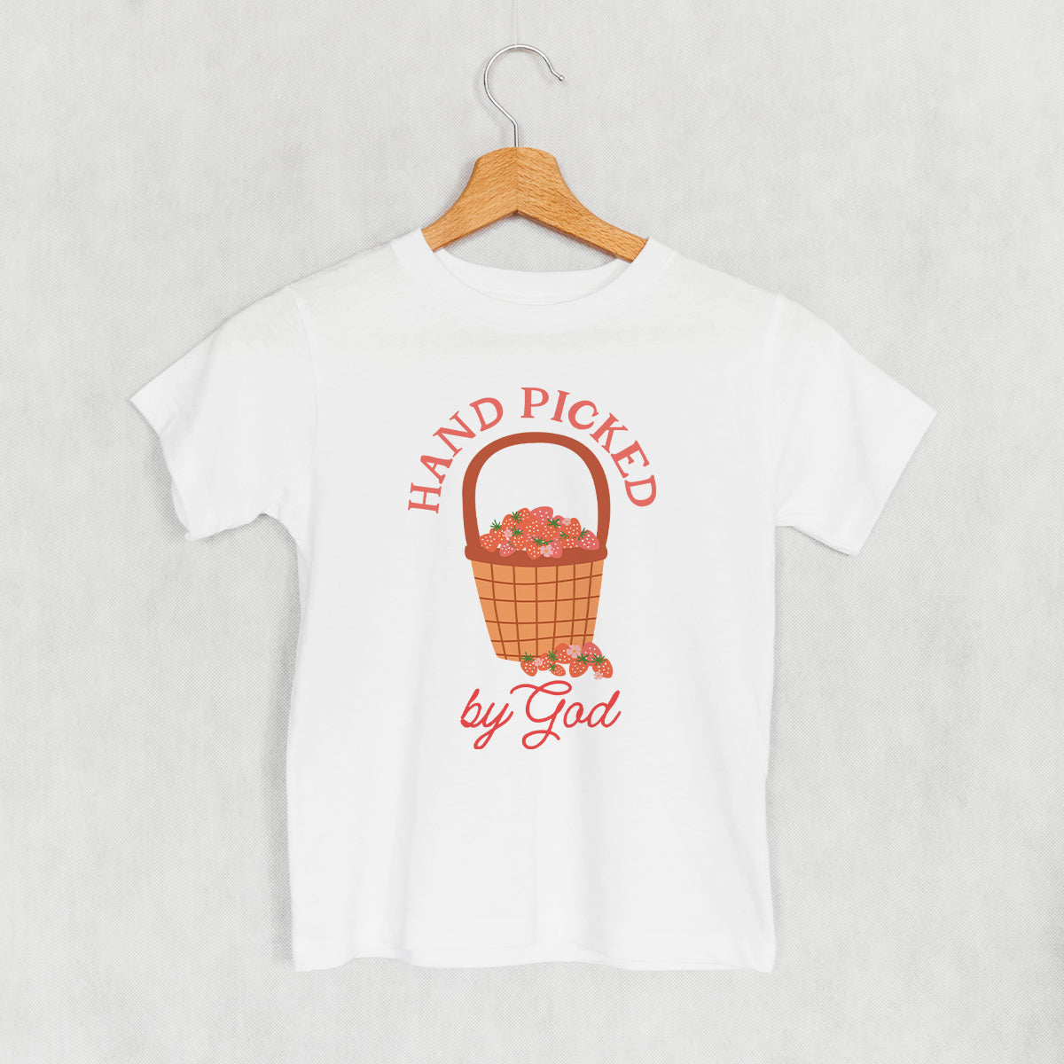Hand Picked By God Strawberries (Kids) - clothing by TeeHivey.com (Image 3)