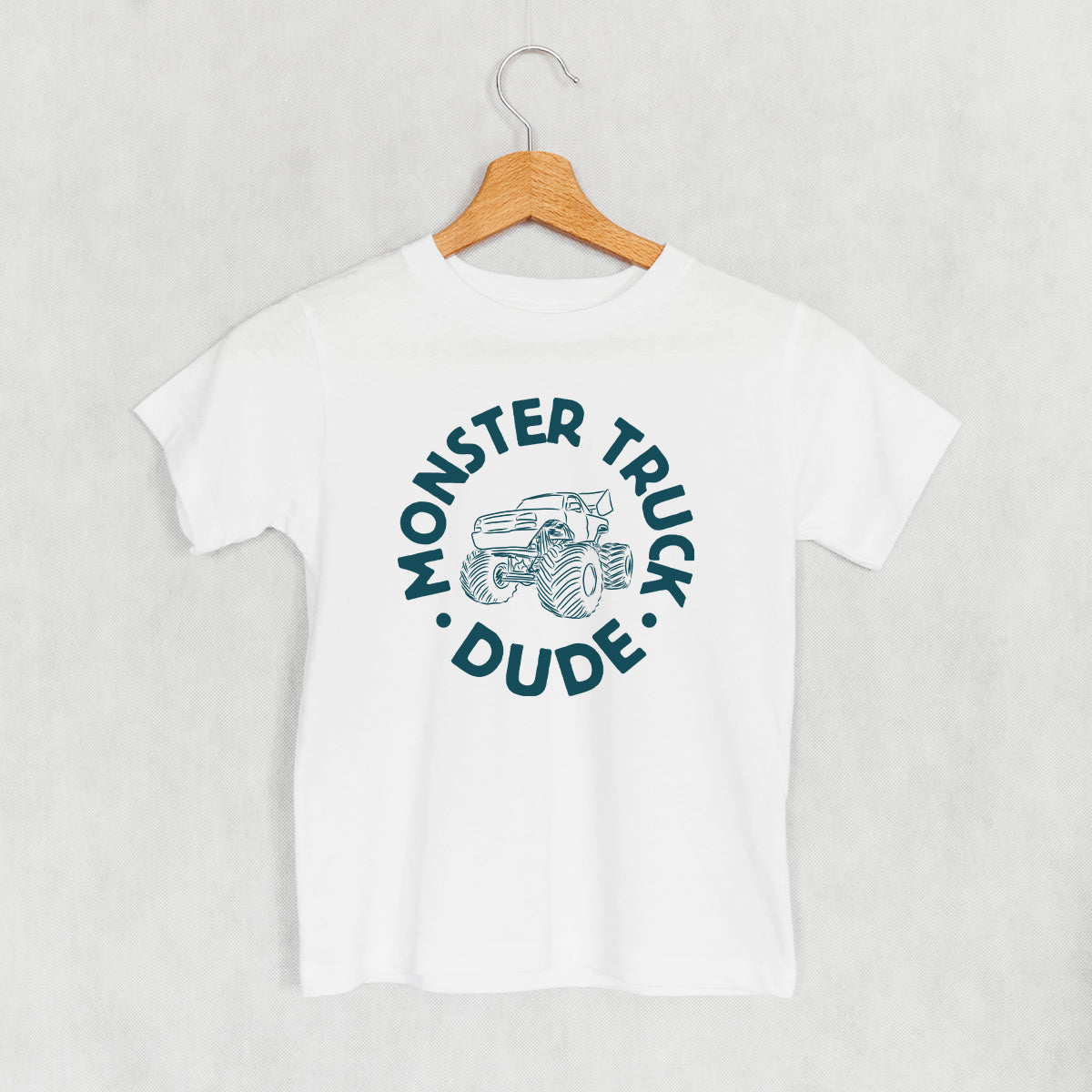 Monster Truck Dude (Kids) - clothing by TeeHivey.com (Image 5)
