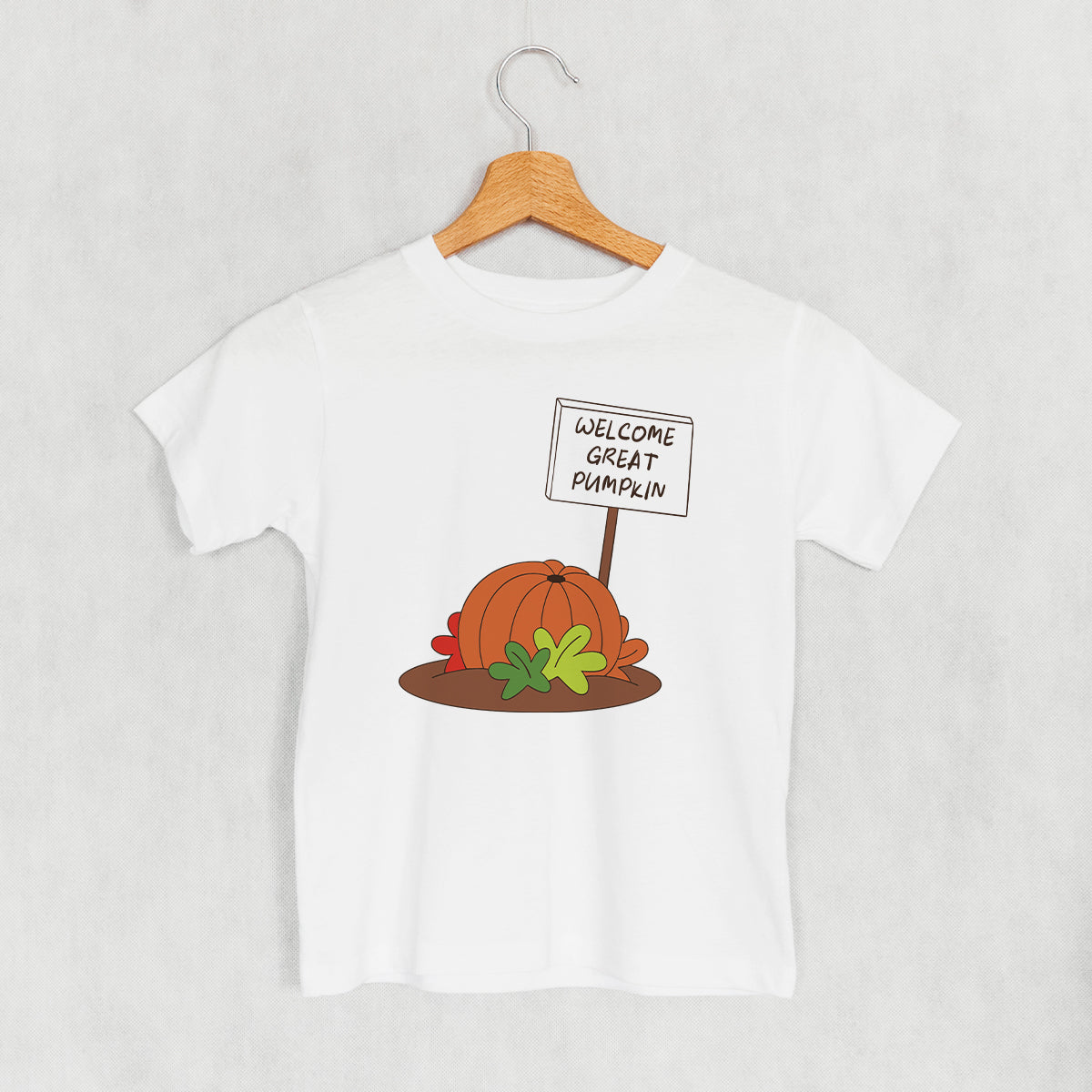 Welcome Great Pumpkin (Kids) - clothing by TeeHivey.com (Image 2)