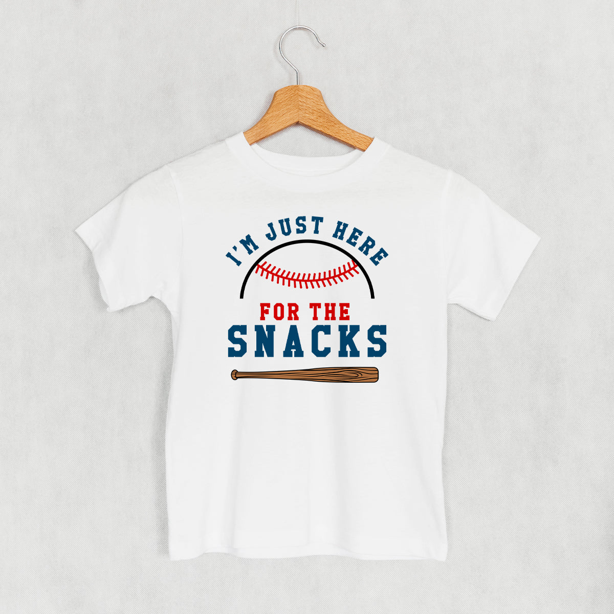 I'm Just Here For The Snacks (Kids) - clothing by TeeHivey.com (Image 4)