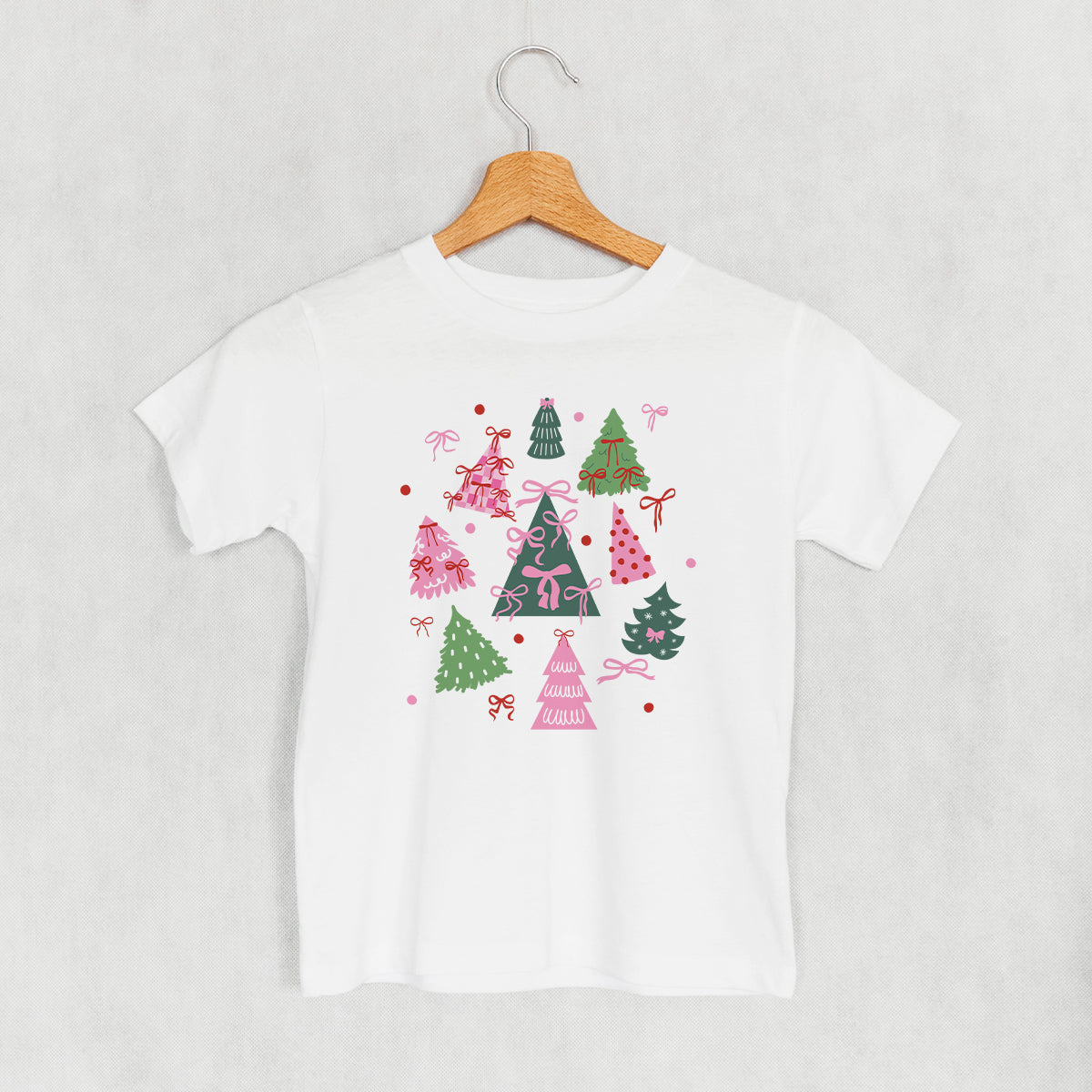 Bow Christmas Trees (Kids) - clothing by TeeHivey.com (Image 4)