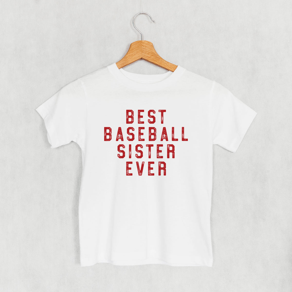Best Baseball Sister Ever (Kids) - clothing by TeeHivey.com (Image 3)