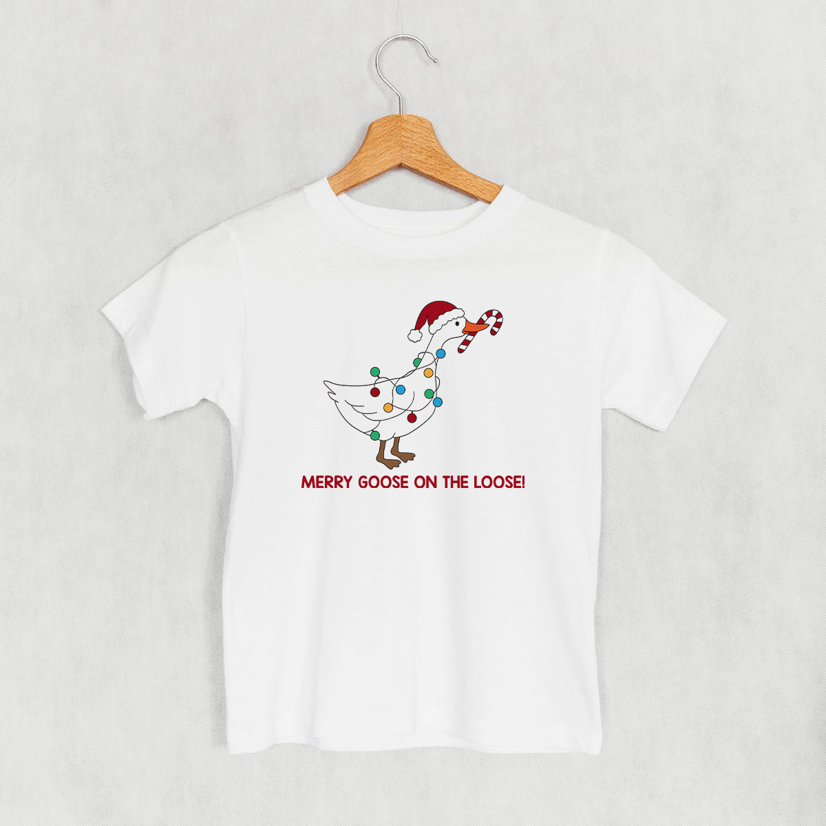 Merry Goose On The Loose (Kids) - clothing by TeeHivey.com (Image 3)