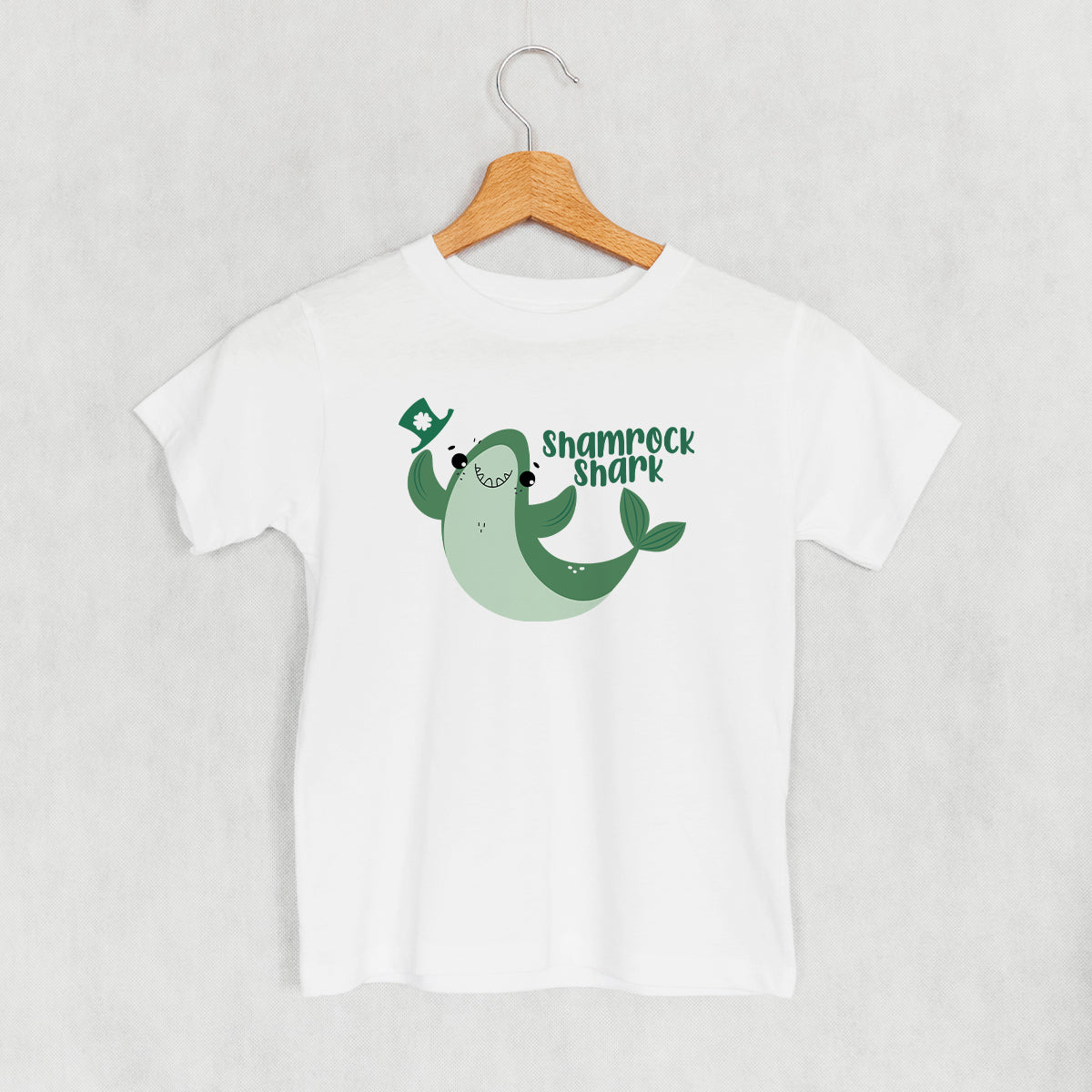 Shamrock Shark (Kids) - clothing by TeeHivey.com (Image 5)