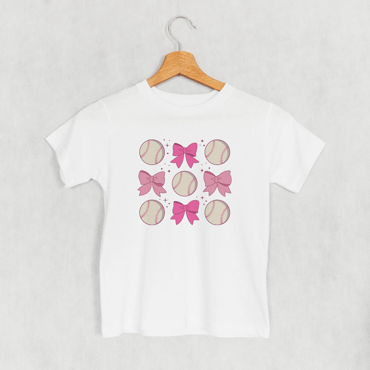 Baseball and Bows (Kids) - clothing by TeeHivey.com (Image 4)