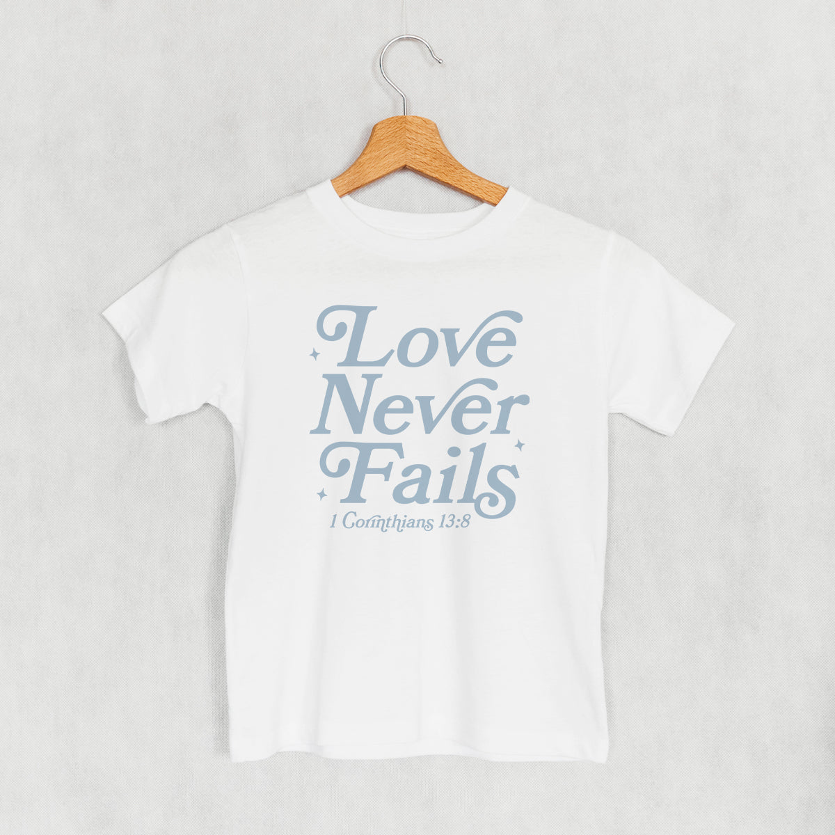 Love Never Fails (Kids) - clothing by TeeHivey.com (Image 4)