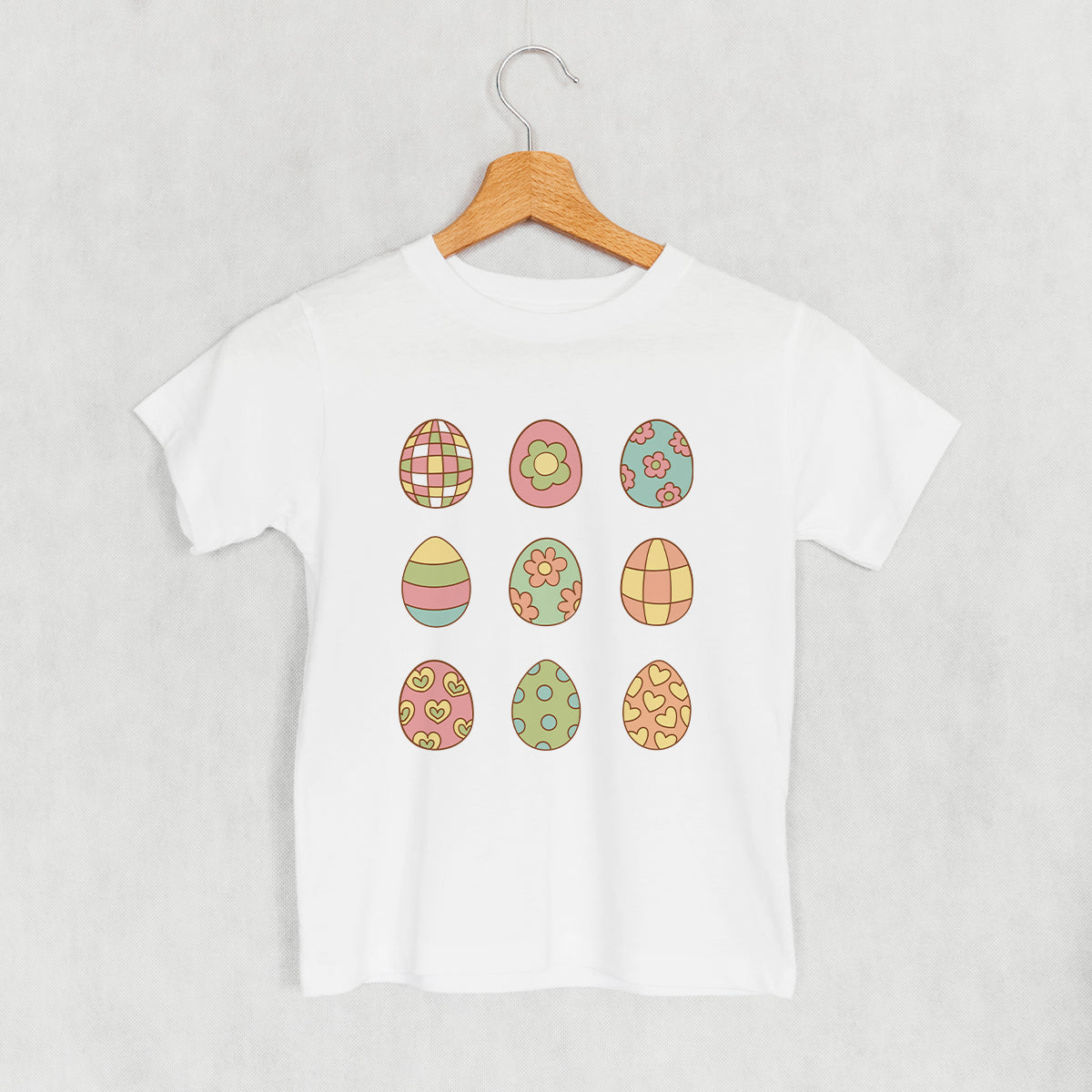 Groovy Easter Eggs (Kids) - clothing by TeeHivey.com (Image 3)