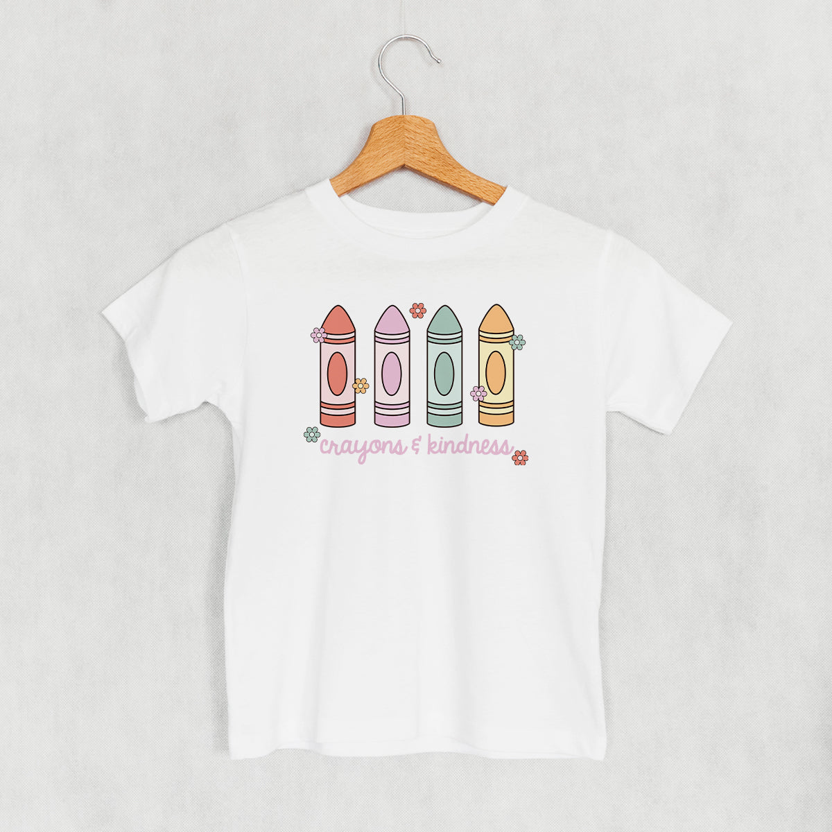 Crayons & Kindness (Kids) - clothing by TeeHivey.com (Image 2)
