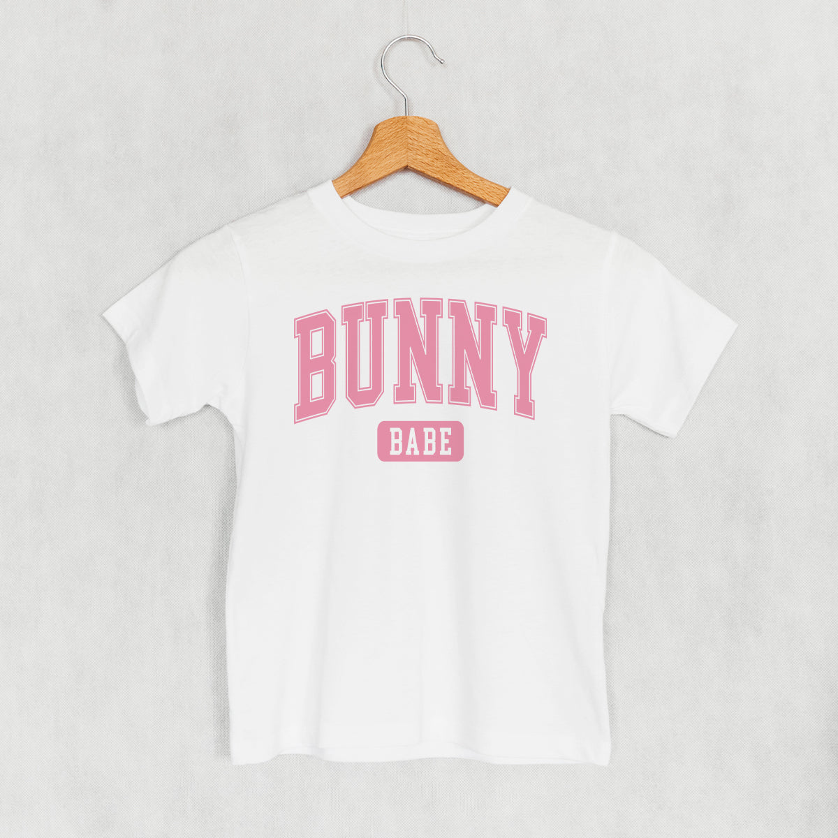 Bunny Babe Collegiate (Kids) - clothing by TeeHivey.com (Image 3)