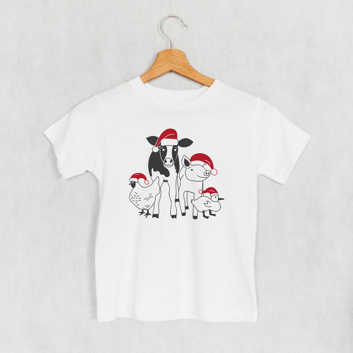 Holiday Farm Animals (Kids) - clothing by TeeHivey.com (Image 1)