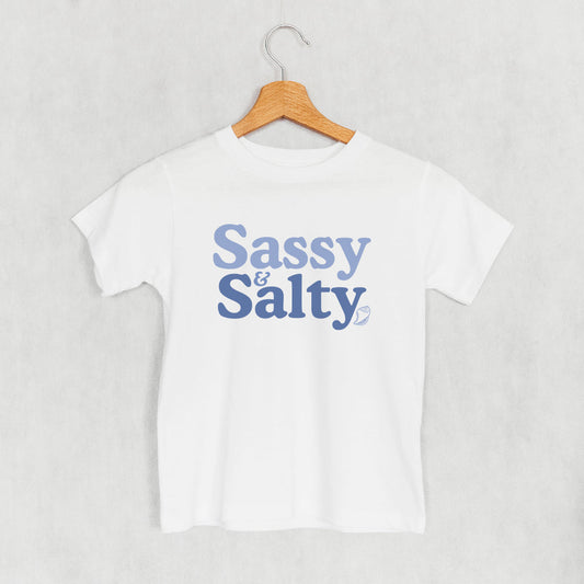 Sassy & Salty (Kids) - clothing by TeeHivey.com (Image 1)