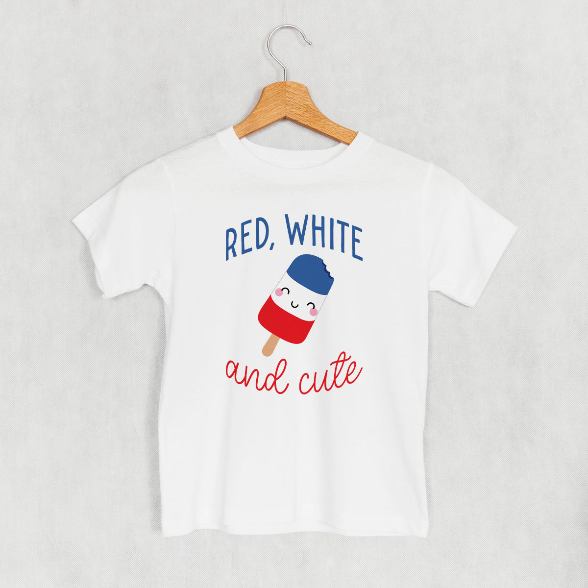 Red, White And Cute (Kids) - clothing by TeeHivey.com (Image 4)
