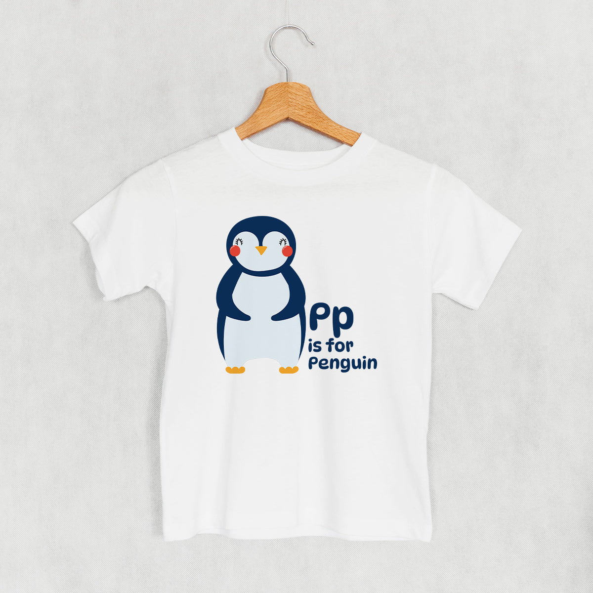 P Is For Penguin (Kids) - clothing by TeeHivey.com (Image 3)
