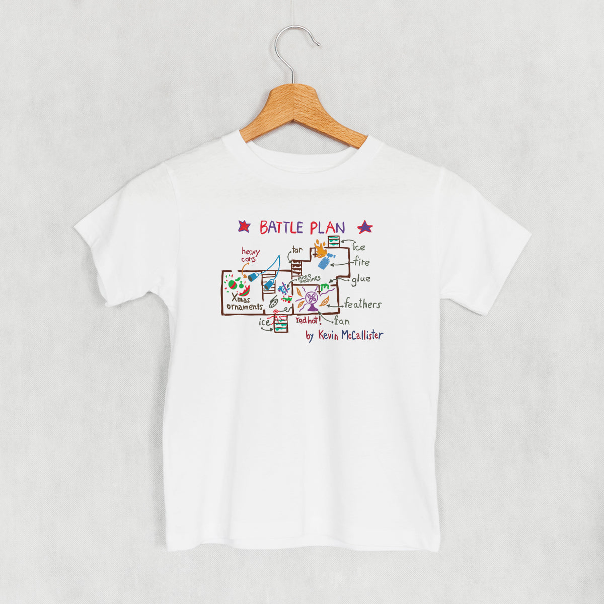 Kevin's Battle Plan (Kids) - clothing by TeeHivey.com (Image 5)