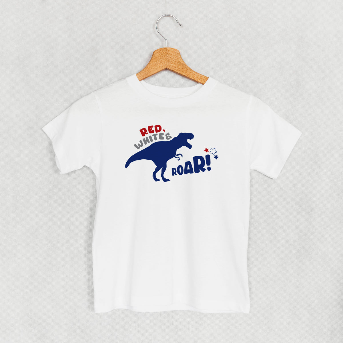 Red White & Roar! (Kids) - clothing by TeeHivey.com (Image 4)