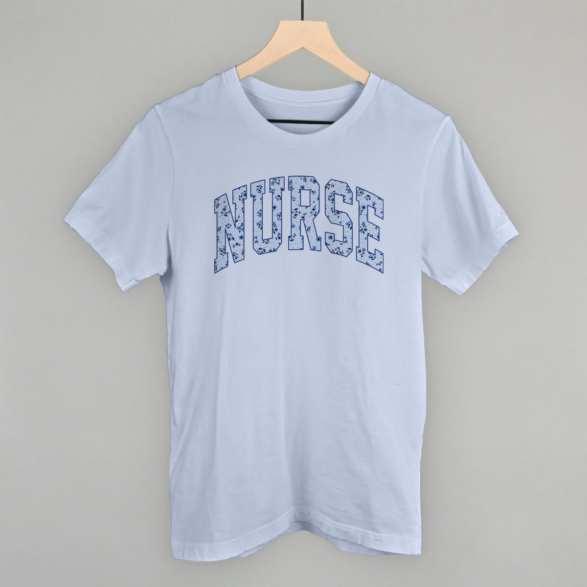 Nurse Floral Block Arch - clothing by TeeHivey.com (Image 2)