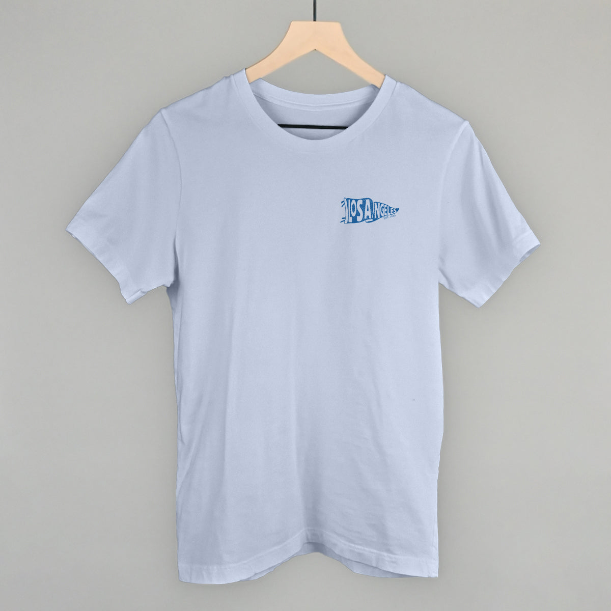 Los Angeles Pennant Flag (Left Chest) - clothing by TeeHivey.com (Image 1)