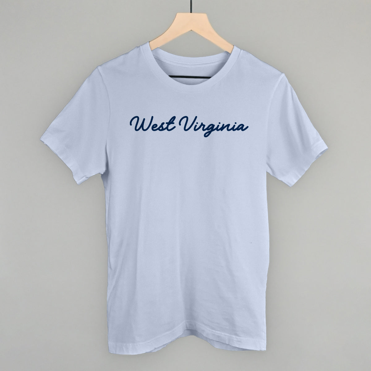 West Virginia Script - clothing by TeeHivey.com (Image 1)