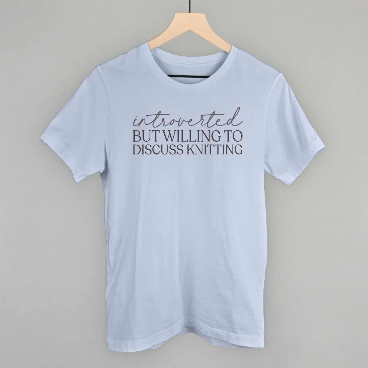Introverted But Willing To Discuss Knitting - clothing by TeeHivey.com (Image 2)