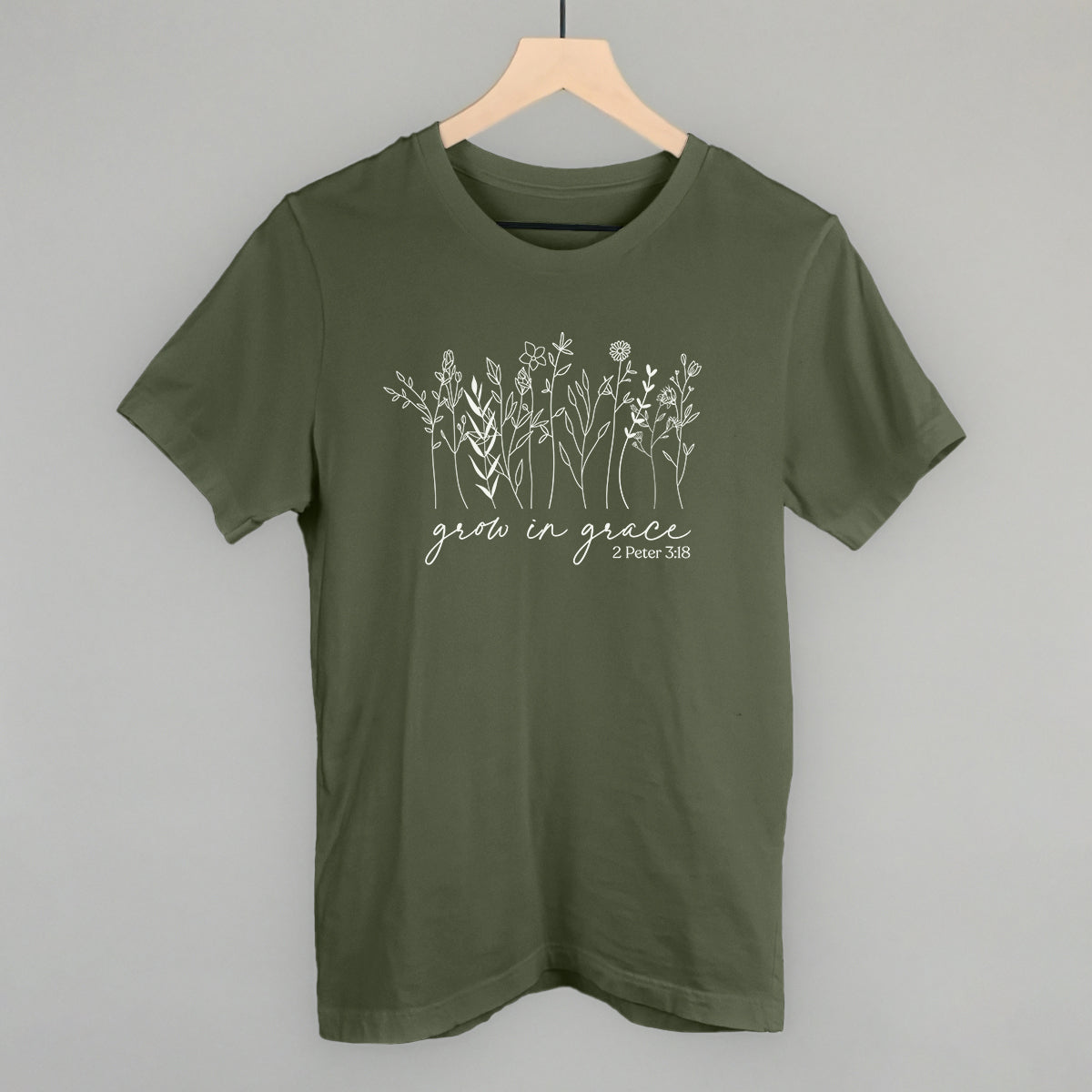 Grow In Grace Script - clothing by TeeHivey.com (Image 3)