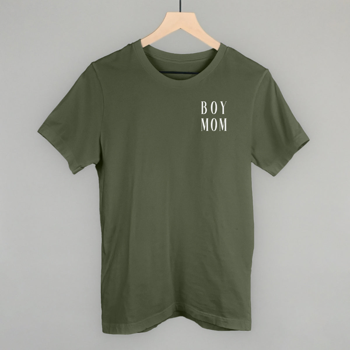 Boy Mom Block (Left Chest) - clothing by TeeHivey.com (Image 4)