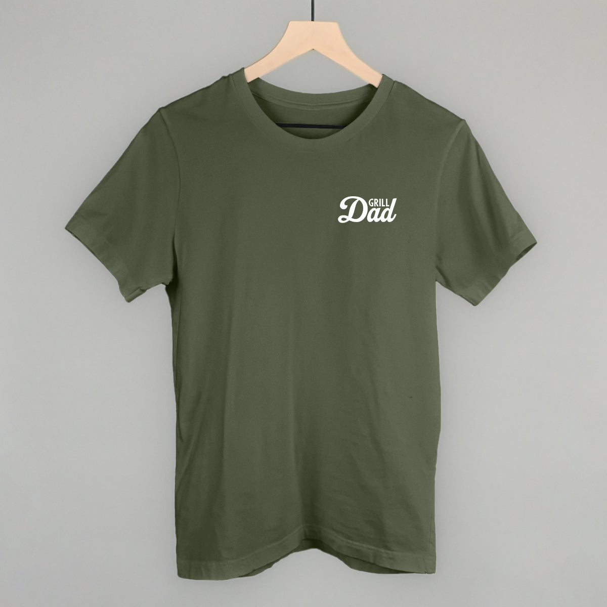 Grill Dad (White) (Left Chest) - clothing by TeeHivey.com (Image 3)