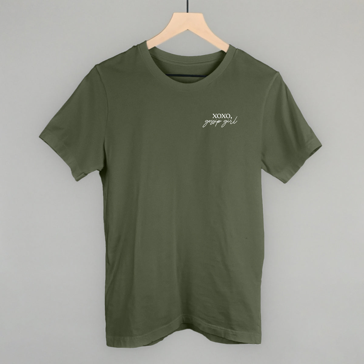 XOXO, Gossip Girl (Left Chest) - clothing by TeeHivey.com (Image 2)