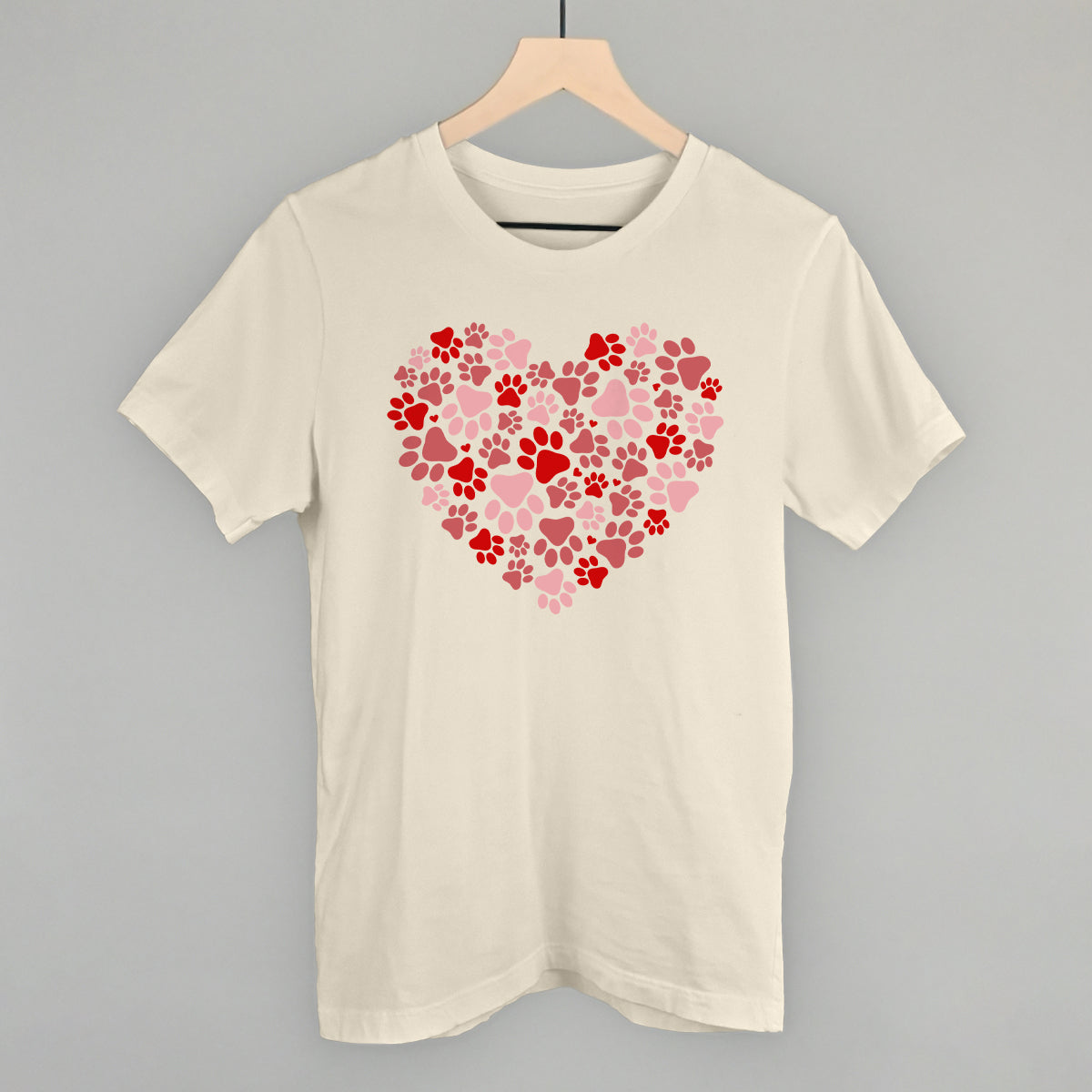 Paw Print Heart - clothing by TeeHivey.com (Image 3)