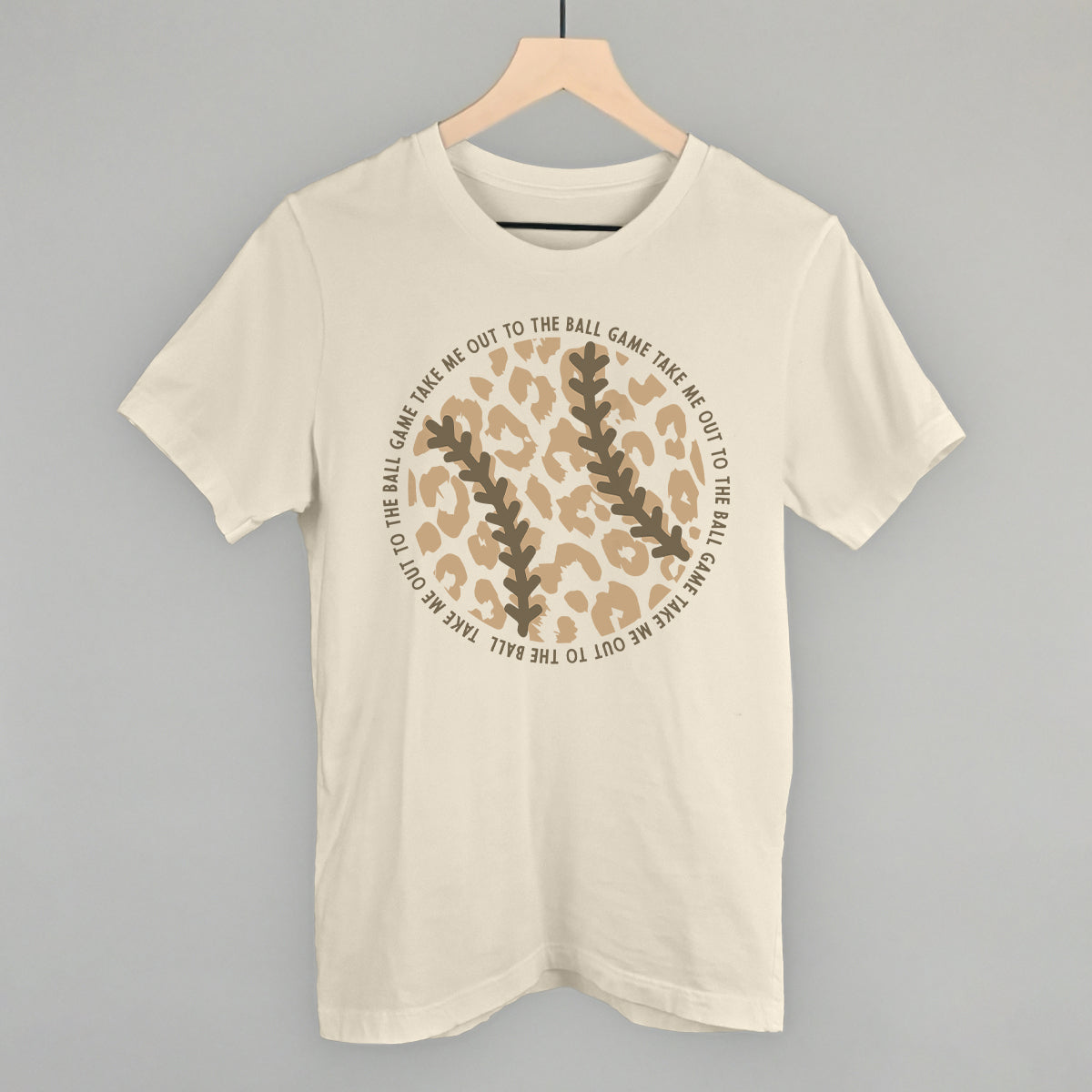 Take Me Out To The Ball Game (Leopard Baseball) - clothing by TeeHivey.com (Image 3)