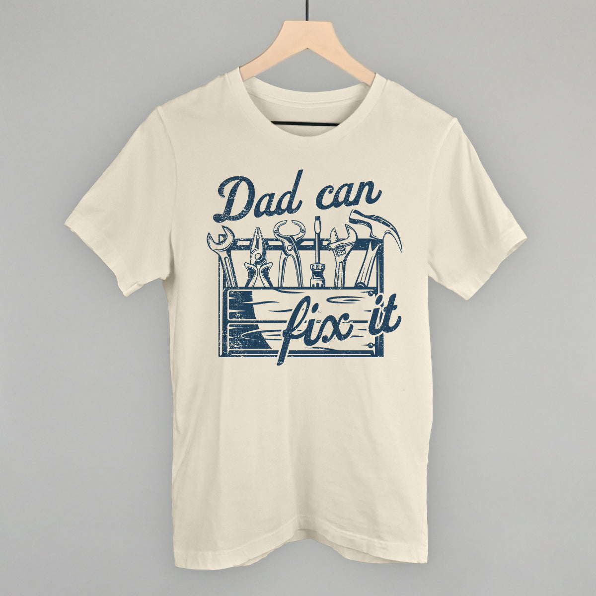 Dad Can Fix It Toolbox - clothing by TeeHivey.com (Image 1)