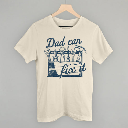 Dad Can Fix It Toolbox - clothing by TeeHivey.com (Image 1)