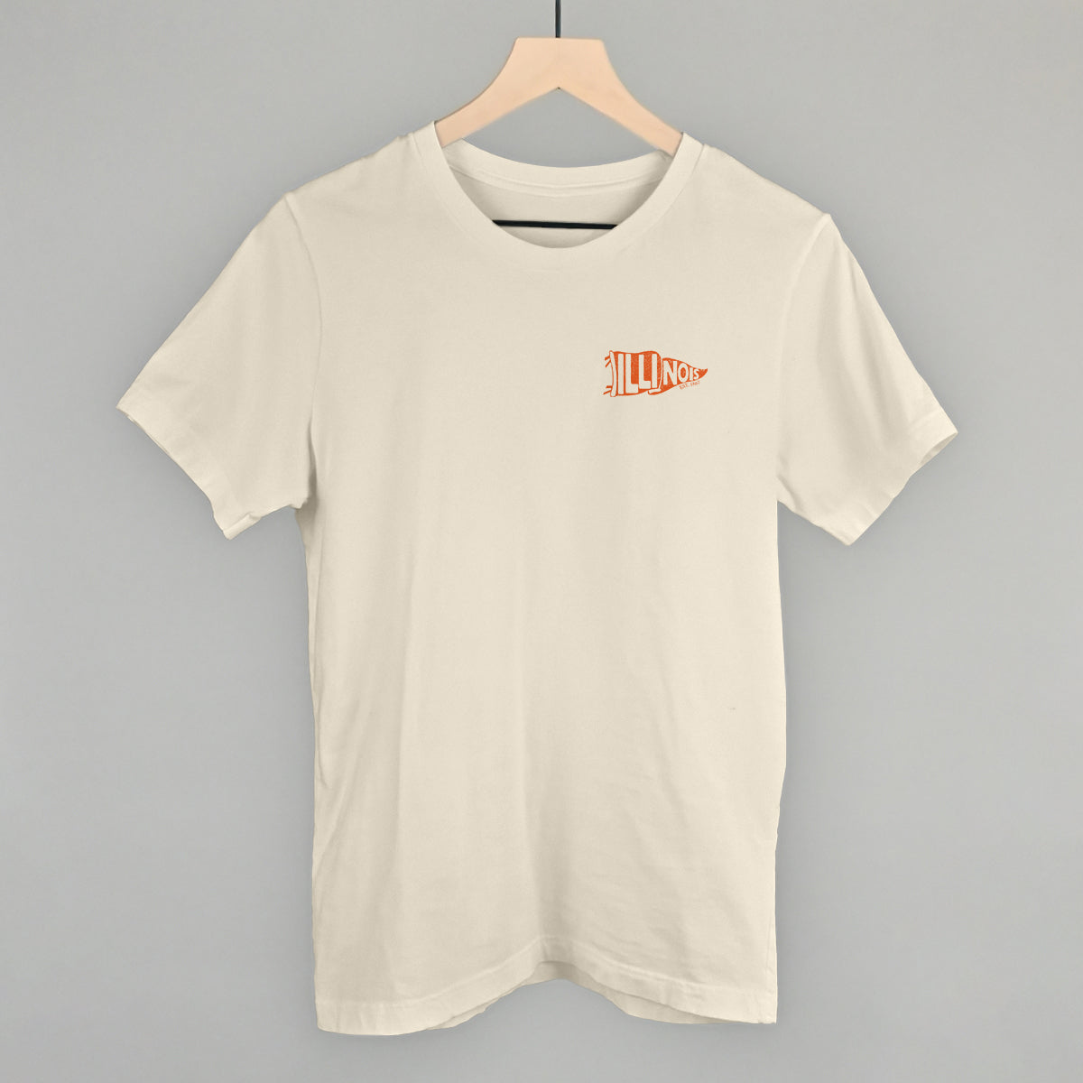 Illinois Pennant Flag (Left Chest)