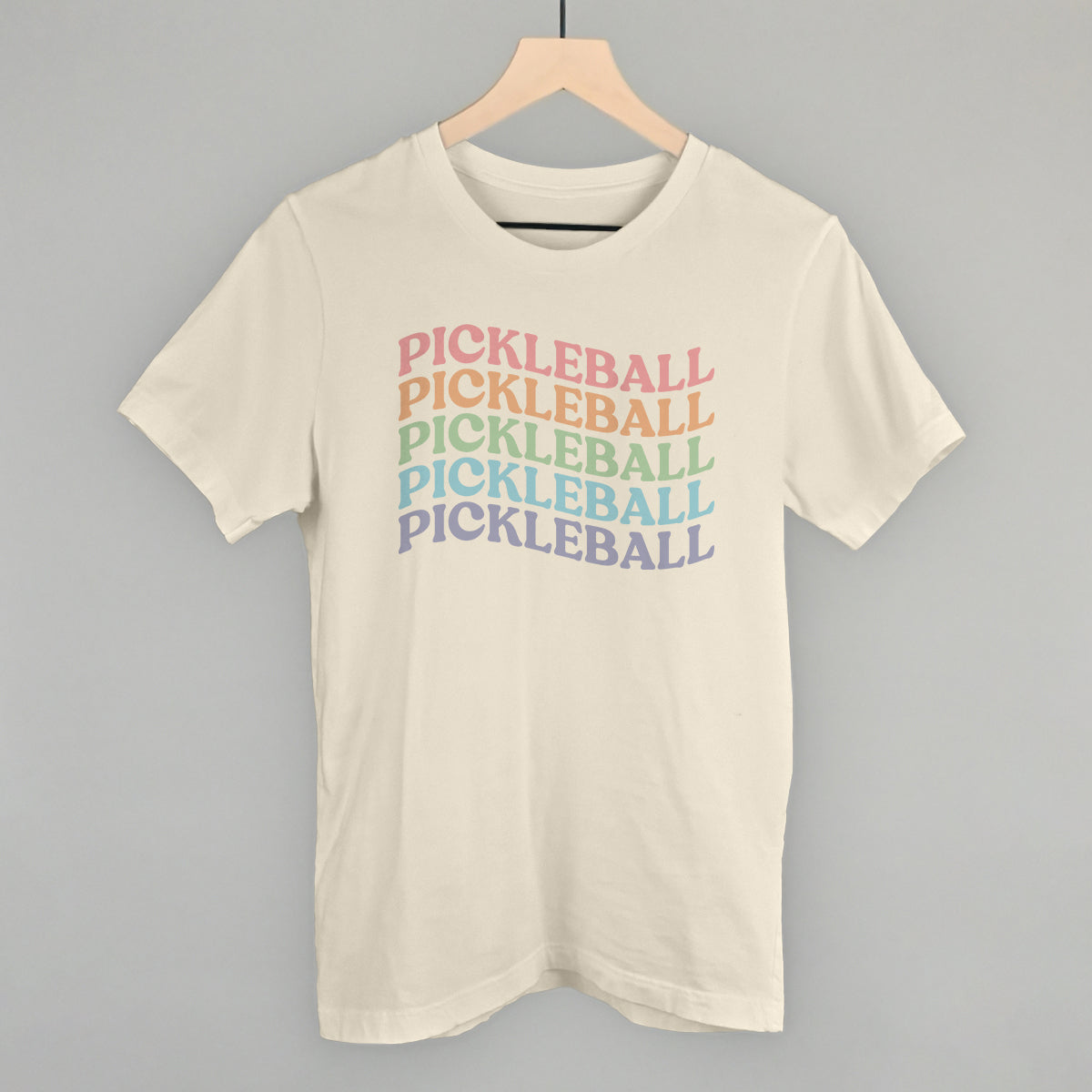 Pickleball Pastel Repeated - clothing by TeeHivey.com (Image 2)