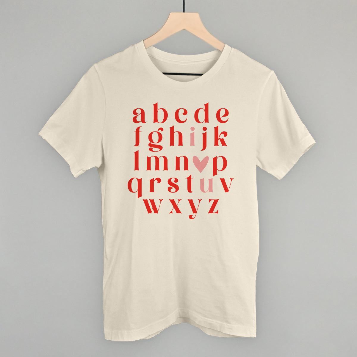 I Heart U Alphabet - clothing by TeeHivey.com (Image 3)