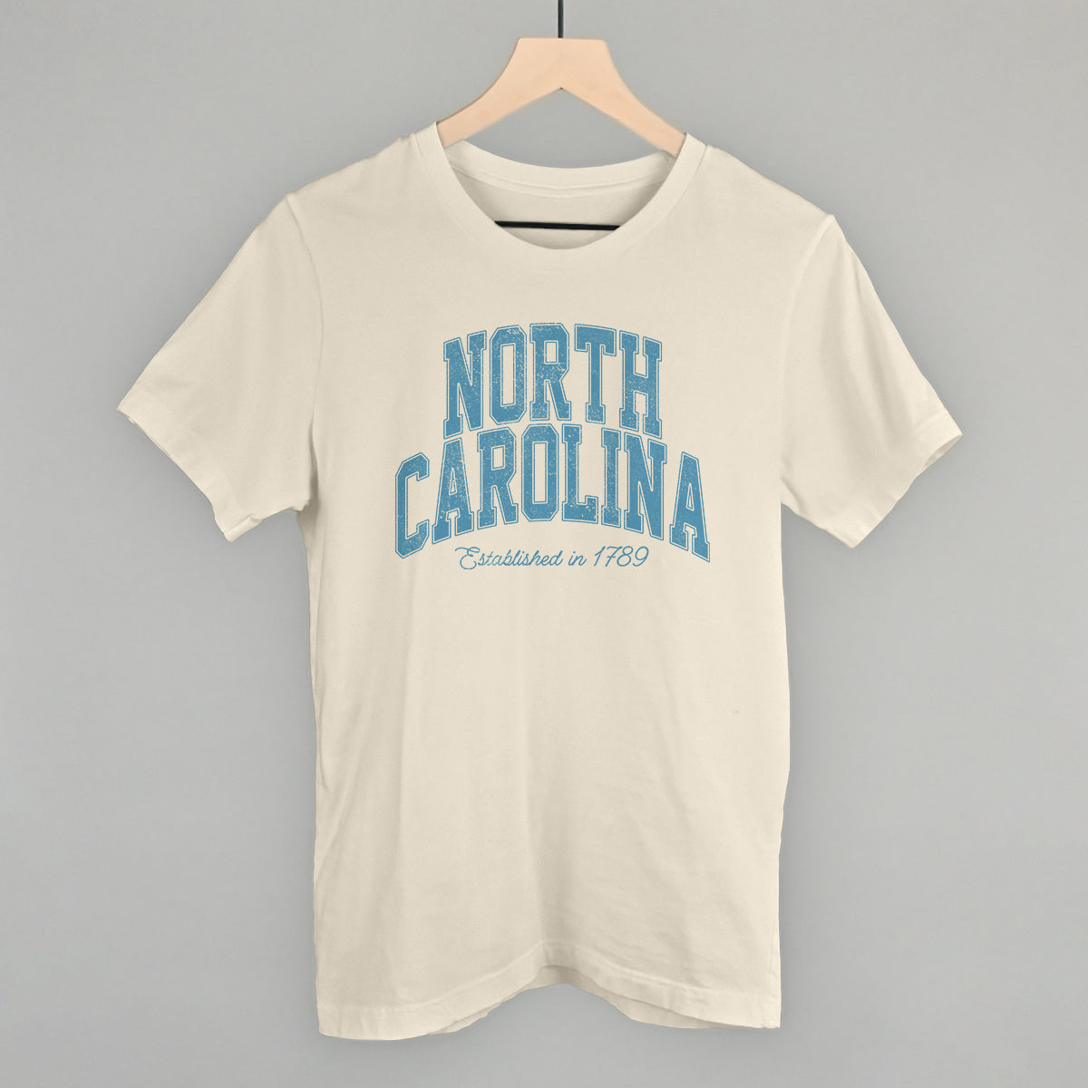 North Carolina Varsity Arch (Blue) - clothing by TeeHivey.com (Image 2)